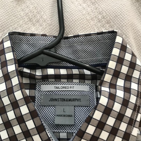 Johnson & Murphy Casual button down shirt - L - Picture 2 of 2